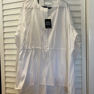 White Tunic with tie